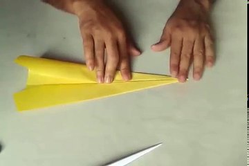 How to make a Concord Paper Airplane that is so easy ! Paper Craft