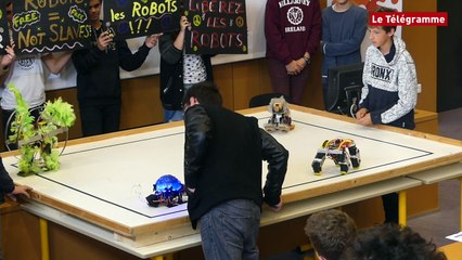 Lorient .Le RoboFesta fête la sciences avec les élèves de la région
