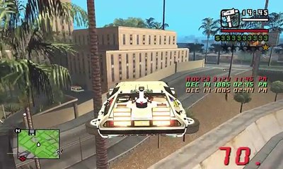 GTA San Andreas Mod : Back To The Future