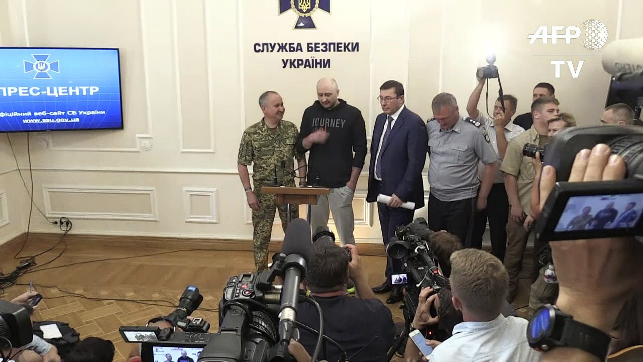 Journalist Babtschenko lebt: Geheimdienst inszenierte seinen Tod