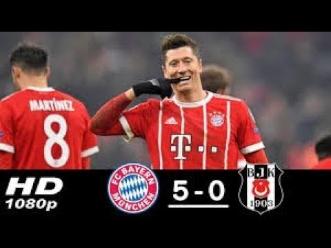 Bayern Munich vs Besiktas 5-0● All Goals & Highlights 20/02/2018 HD