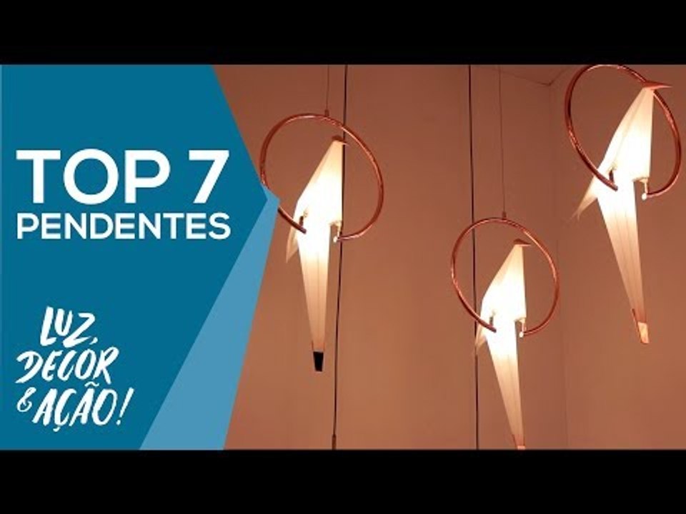TOP 7 Pendentes na EXPOLUX 2018 - Luz, Decor & Ação!