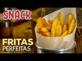 Como Fazer batata frita Sequinha e Crocante