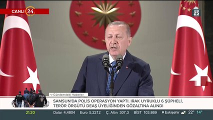 Cumhurbaşkanı Erdoğan devlet protokolü iftarında