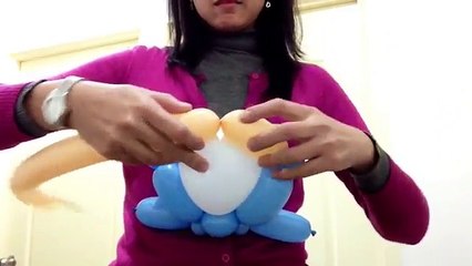 造型氣球 彼得兔 Peter rabbit balloon twisting
