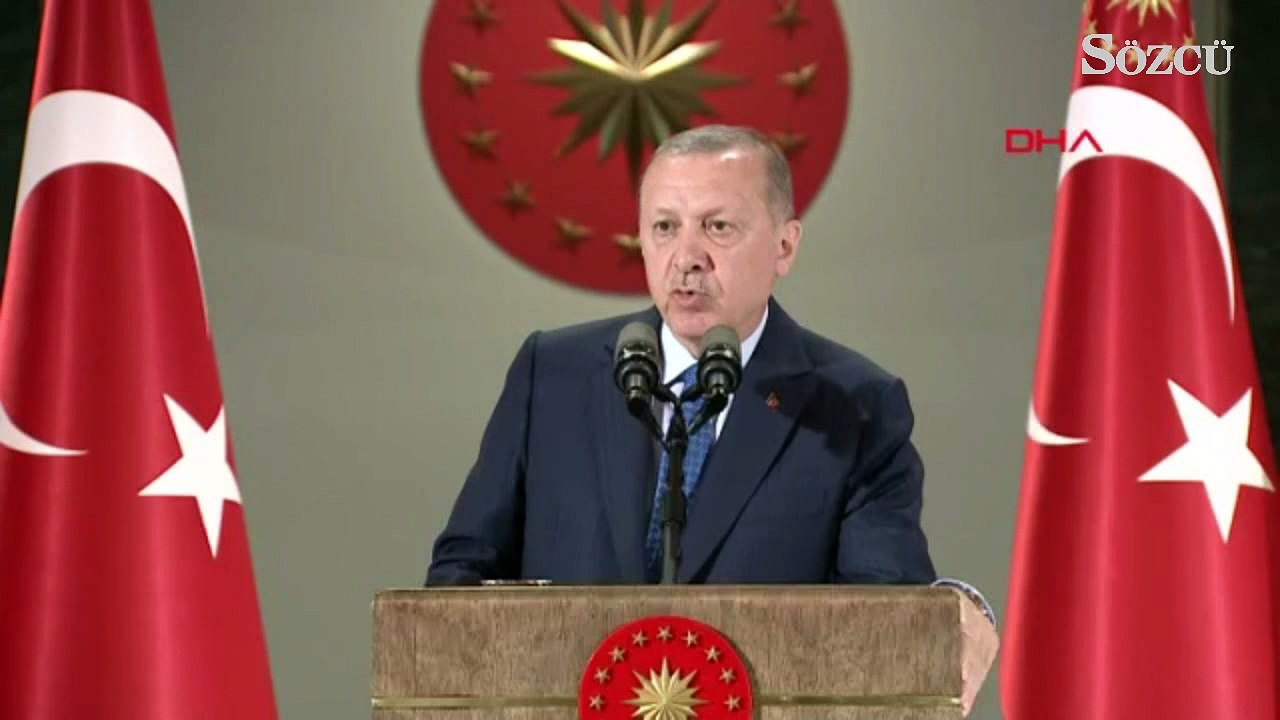 Erdoğan iftar programında konuştu