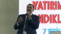 Bakan Eroğlu: 'Bunların işi yıkmak, bizim işimiz yapmak' - AFYONKARAHİSAR