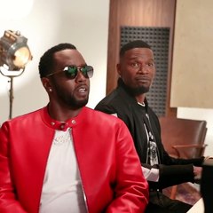 Diddy & Jamie Foxx On The Piano