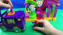 Peppa Pig Kisses Batman Joker Steals Georges Kinder Egg Imaginext Superheroes Toy Story Video