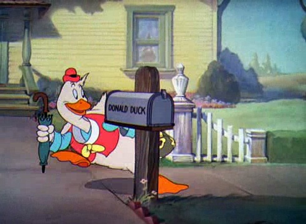 Donald Duck - Donald's Cousin Gus  (1939)