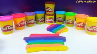 Play Doh How To Make Rainbow Ice Cream Sandwich Playdough Easy