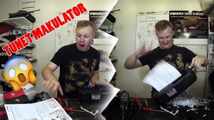 Destructeur de documents rapide