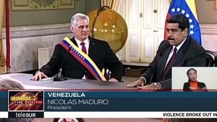 Presidents of Venezuela and Cuba Strengthen Ties