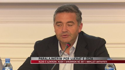 Paralajmërim për ujërat e zeza - News, Lajme - Vizion Plus
