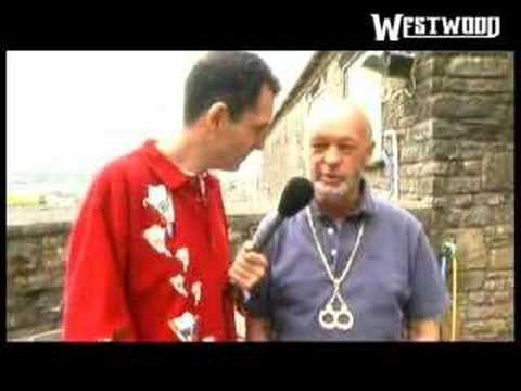 Michael Eavis interview Glastonbury 08 - Westwood