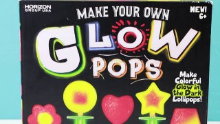 I Make Some Gummy Glow Pops Candy! Did They Glow In The Dark??