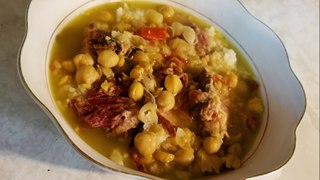 How to make Sopa de Garbanzos (Chickpea Soup)