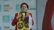Tekirdağ -İyi Parti Cumhurbaşkanı Adayı Meral Akşener Çorlu'da Konuştu -5