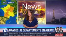 Orages: 42 départements en alerte orange (2/2)