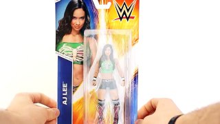 AJ Lee WWE Basic 53 Figure Unboxing & Review!!
