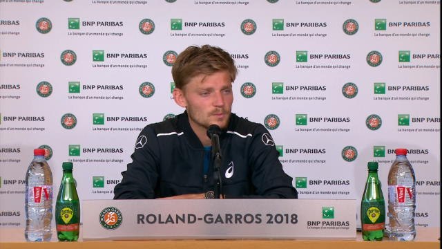 Roland Garros - Goffin: Je me sens bien rentré dans le tournoi