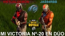 FORTNITE BATTLE ROYALE [MI VICTORIA Nº-20 EN DÚO]