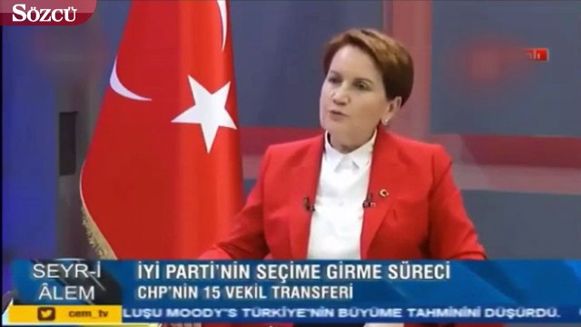 Meral Akşener katıldığı bir TV programında gündemi değerlendirdi