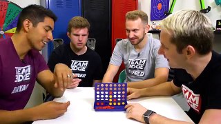 Giant Connect 4 Challenge!!