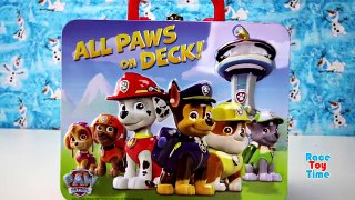 Unboxing Paw Patrol Lunch Box Toys Suprises