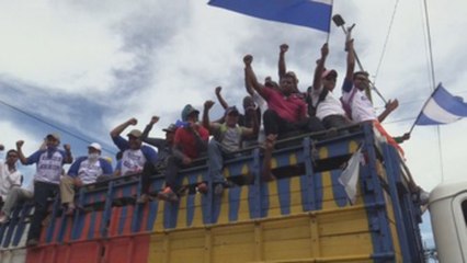 Comienza en Nicaragua la "madre de todas las marchas"