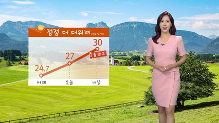 [날씨] 어제보다 더 더워...자외선 지수 '매우높음' / YTN