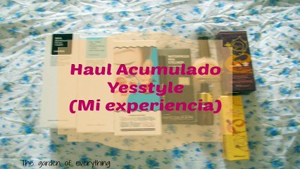 Cosmética Coreana - Haul Acumulado de Yesstyle+Mi experiencia.