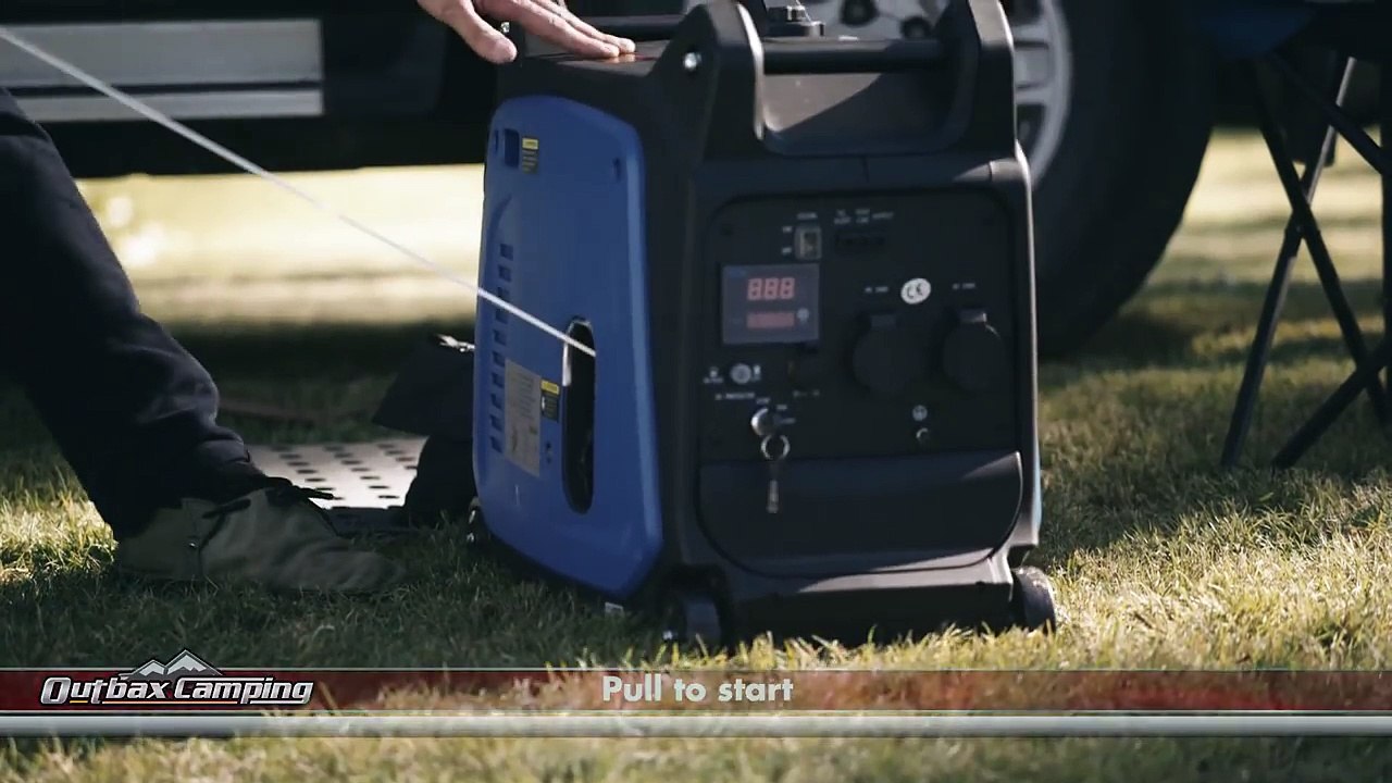 GenTrax Remote Start Camping Inverter Generator