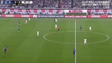 Japan 0 - 2 Ghana _ résumé et buts -30/05/2018