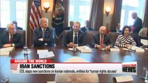 U.S. slaps new sanctions on Iranian nationals, entities for 'human rights abuses'
