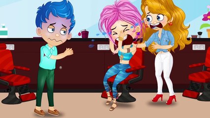 Bubble Guppies Gil & Molly Babies Bitten by a Giant Dog! Finger Family Song Nursery Rhymes#30