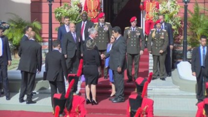 Venezuela y Cuba reafirman sus lazos en primera visita de Miguel Díaz-Canel a Maduro