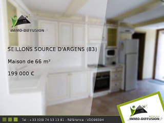 Maison A vendre Seillons source d'argens 66m2