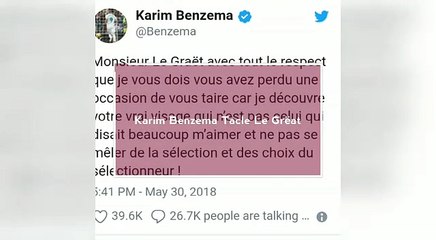 EDF : «Benzema tacle  Noël Le Graët sur Twitter » ?