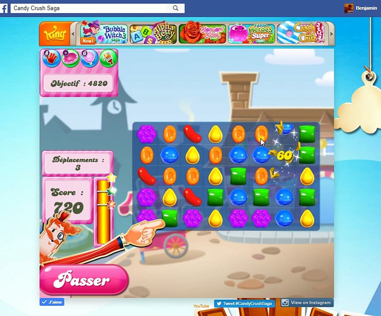 Candy Crush Level 1 Video Dailymotion
