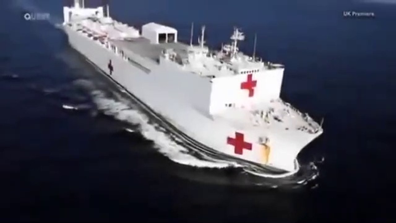 Inside  Medical Support Vessel - USNS Comfort -Mighty Ships