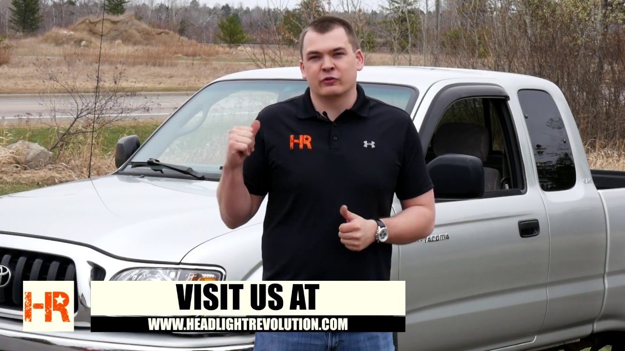 400% Brighter Tacoma Headlights! STARR HID XP3018 DOT Projector Install and Demo