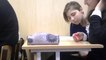 Écolières russes-Dorment en Classe - dans les derniers jours de l'étude