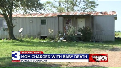 Download Video: Arkansas Mother Arrested After One-Month-Old Daughter Found Dead in Dryer