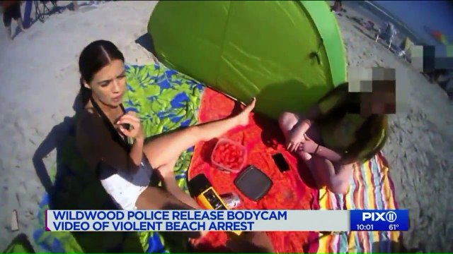 New Jersey Police Release Body Camera Footage of Violent Beach Arrest