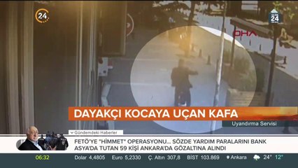 Adama kafa attı