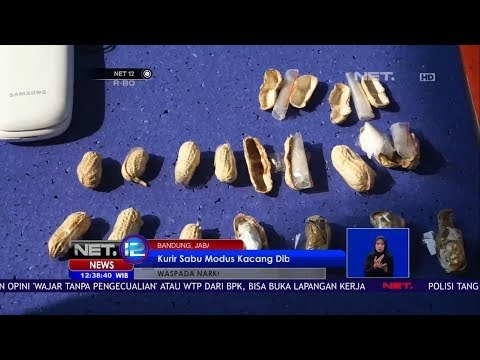 Kurir Sabu Modus Kacang Berhasil Dibekuk Polisi -NET12