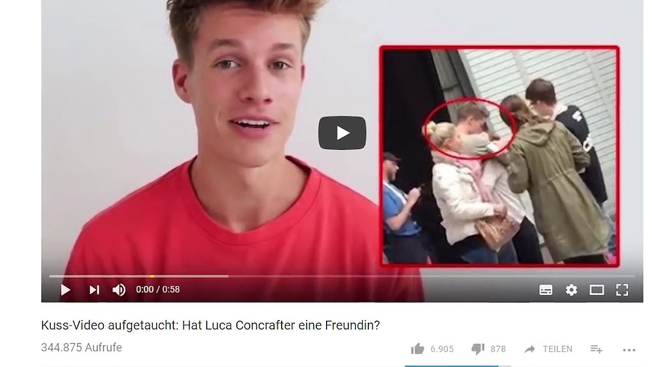 Fans erwischen Luca Concrafter beim Duschen mit seiner Freundin