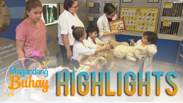 Magandang Buhay: Our little veterinarians, learns how to check up a pet