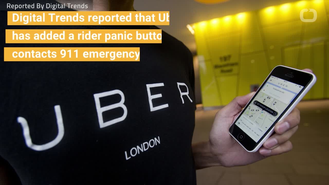 Uber Adds In-App Panic Button For U.S. Customers